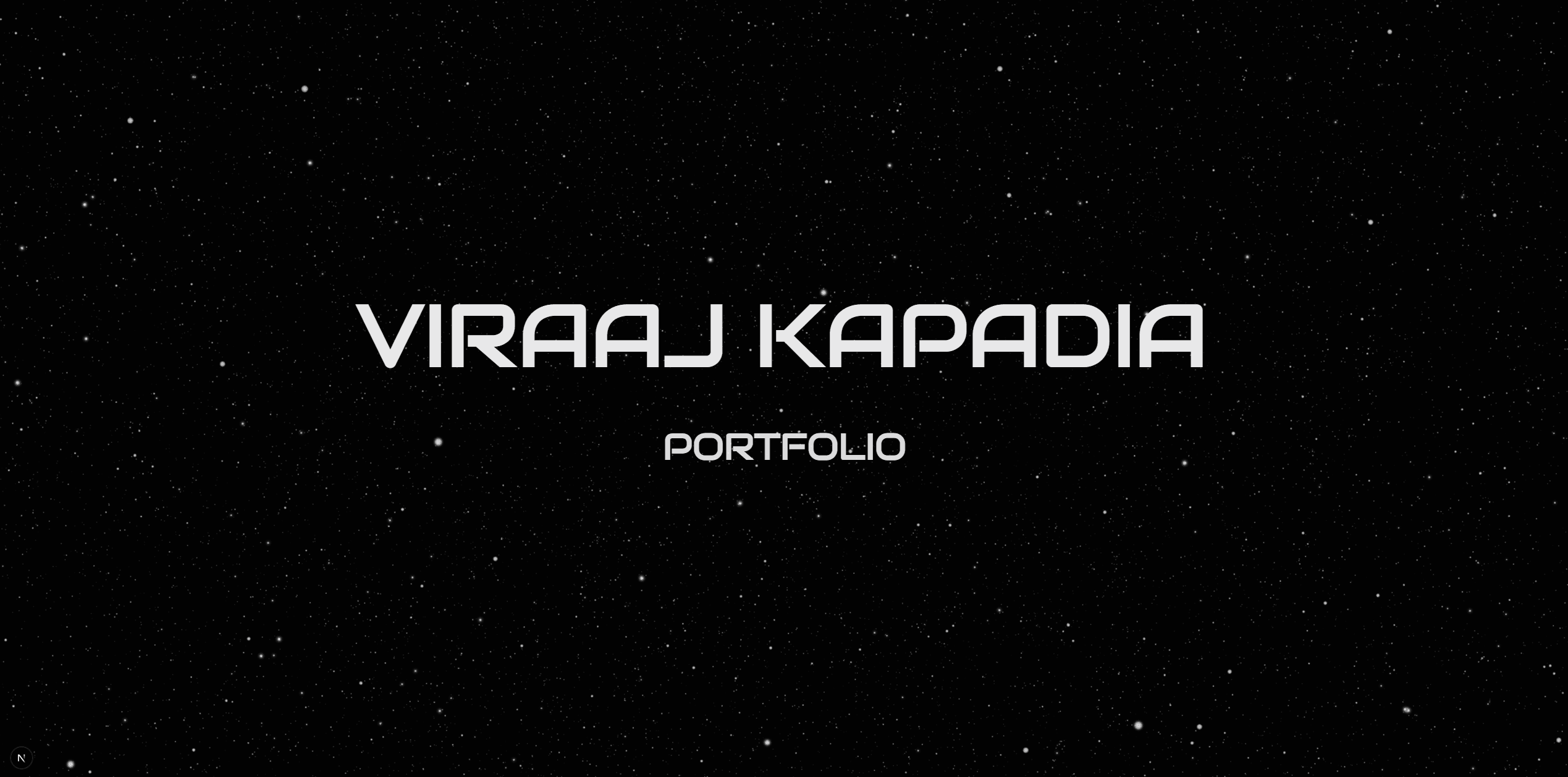 Personal Portfolio Website